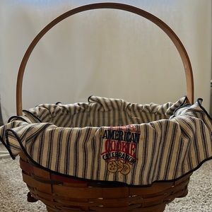Longaberger Crisco American Cookie Celebration Basket